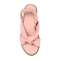 Journee Collection Womens Kiandra Flat Sandals