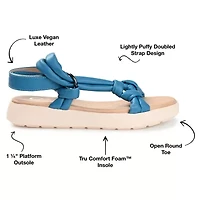 Journee Collection Womens Marri Strap Sandals