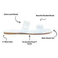 Journee Collection Womens Katari Flat Sandals