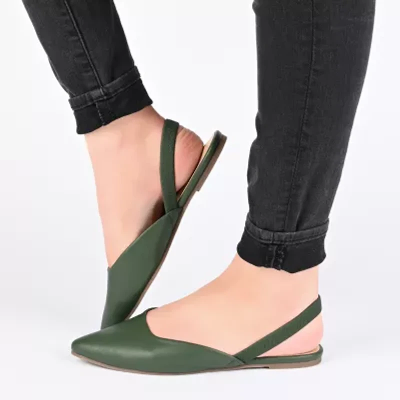 Journee Collection Mallorca Womens Pointed Slip-On Shoe