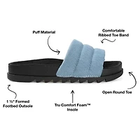 Journee Collection Womens Lazro Slide Sandals
