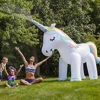 Big Mouth Unicorn Yard Sprinkler