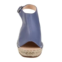 Journee Collection Womens Crew Wedge Sandals
