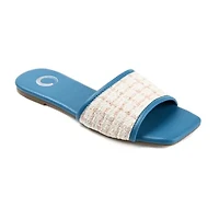 Journee Collection Womens Mikala Flat Sandals