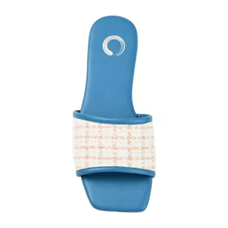 Journee Collection Womens Mikala Flat Sandals