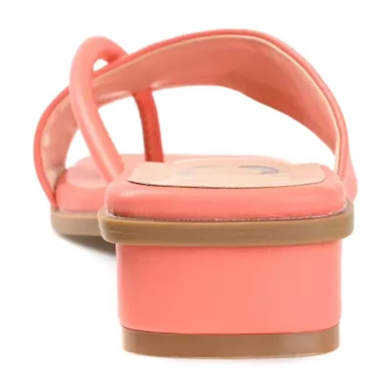 Journee Collection Womens Mina Heeled Sandals
