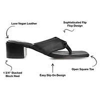 Journee Collection Cloudsteppers Womens Seelah Heeled Sandals