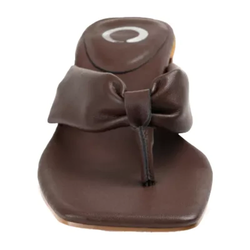 Journee Collection Womens Seelah Heeled Sandals