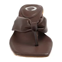 Journee Collection Womens Seelah Heeled Sandals