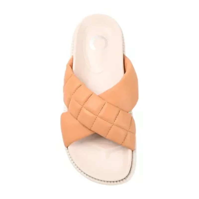 Journee Collection Womens Aveena Slide Sandals
