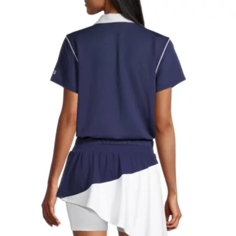 Sports Illustrated Womens Short Sleeve Polo Shirt