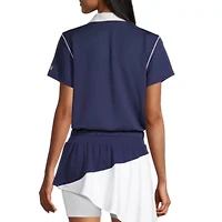 Sports Illustrated Womens Short Sleeve Polo Shirt