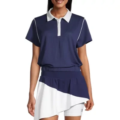 Sports Illustrated Womens Short Sleeve Polo Shirt
