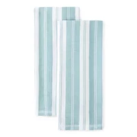Cooks Striped Dual Purpose 4-Pc. Kitchen Towel Set