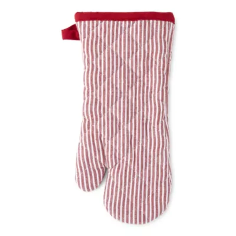 Cooks Stripe Oven Mitt