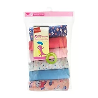 Hanes Potty Trainer Toddler Girls 6 Pack Briefs Tguptb