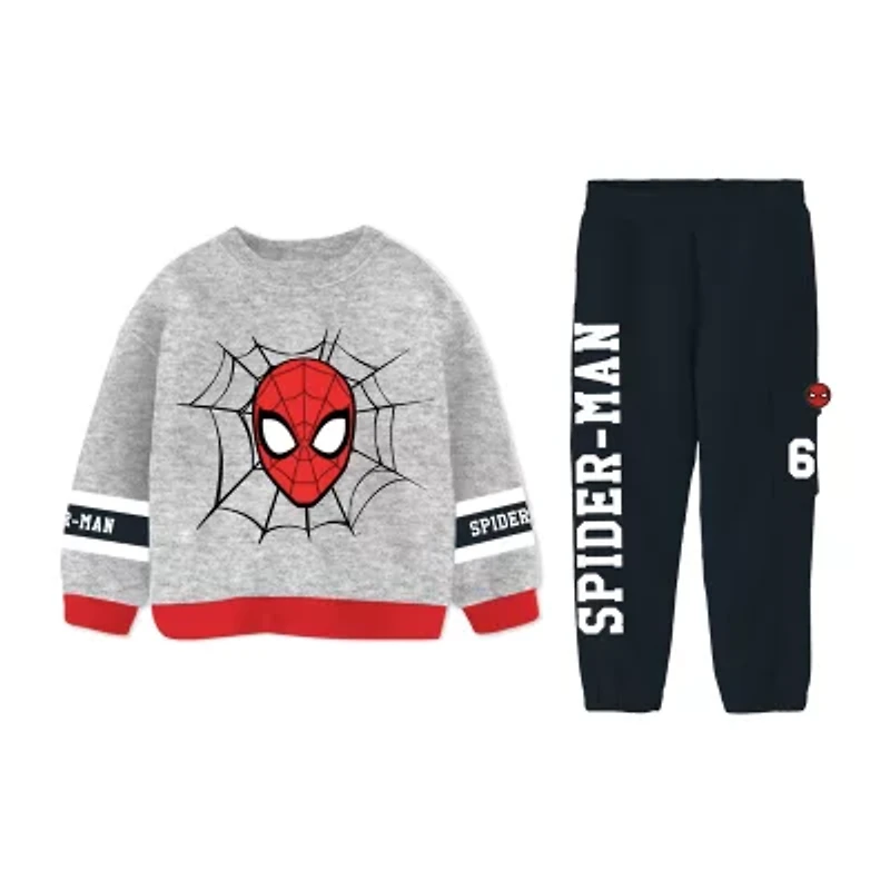 Disney Collection Little & Big Kid Boys 2-pc. Spiderman Pant Set