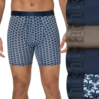 Hanes Supersoft Bonus Pack Mens 4 Boxer Briefs Uo2bd4