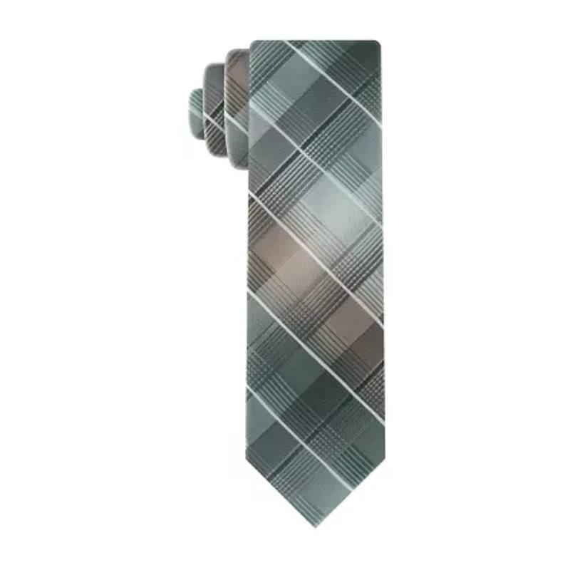 Van Heusen Extra Long Plaid Tie