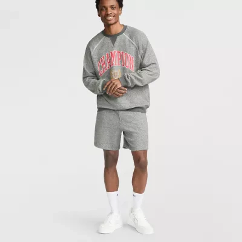 Champion Mens Crew Neck Long Sleeve Sweatshirt