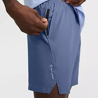 Champion Mens 7" Mid Rise Moisture Wicking Workout Shorts