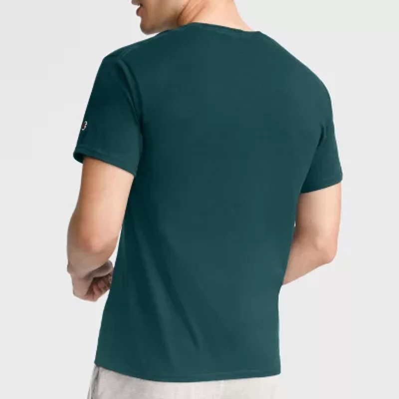 Champion Mens Crew Neck Short Sleeve Active T-Shirt