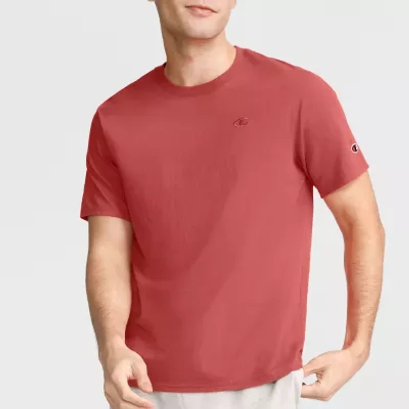 Champion Mens Crew Neck Short Sleeve Active T-Shirt
