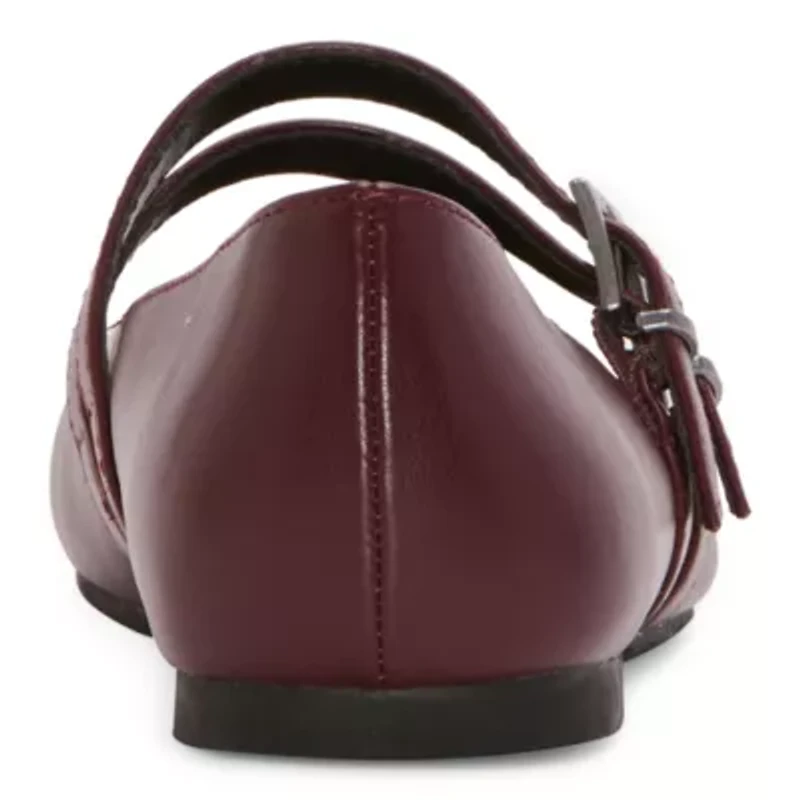 Arizona Jean Co Helena Womens Round Closed Toe Ballet Flats