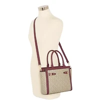 Liz Claiborne Mini Tuxedo Tote Bag
