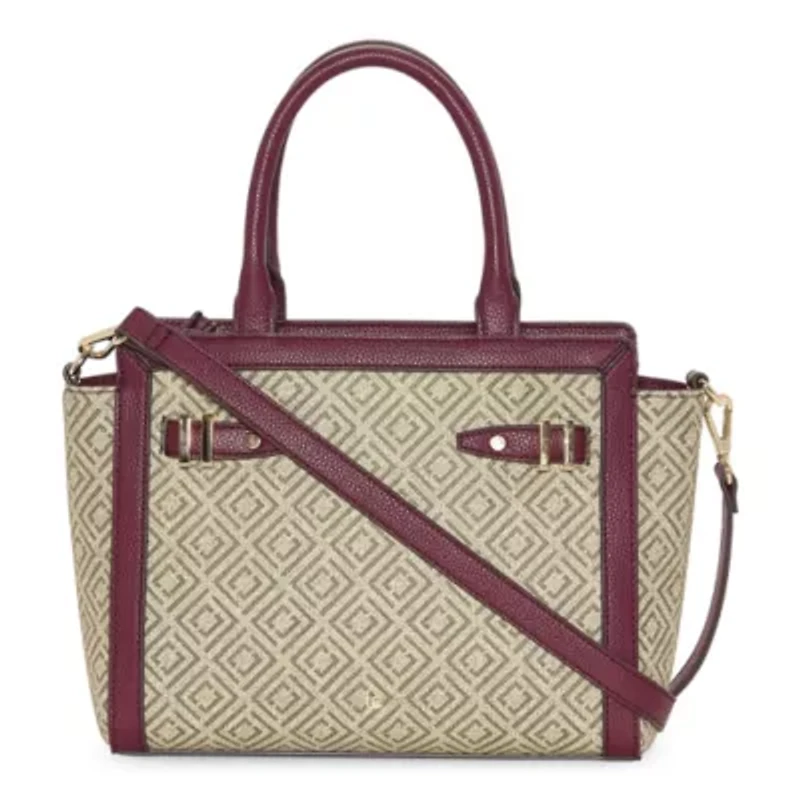 Liz Claiborne Mini Tuxedo Tote Bag