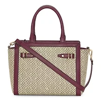 Liz Claiborne Mini Tuxedo Tote Bag
