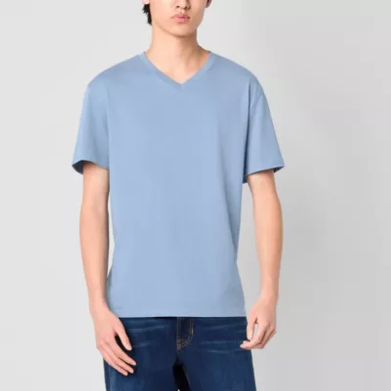 Arizona Mens V Neck Short Sleeve T-Shirt