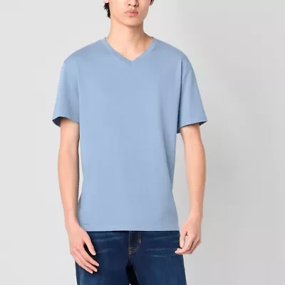 Arizona Mens V Neck Short Sleeve T-Shirt