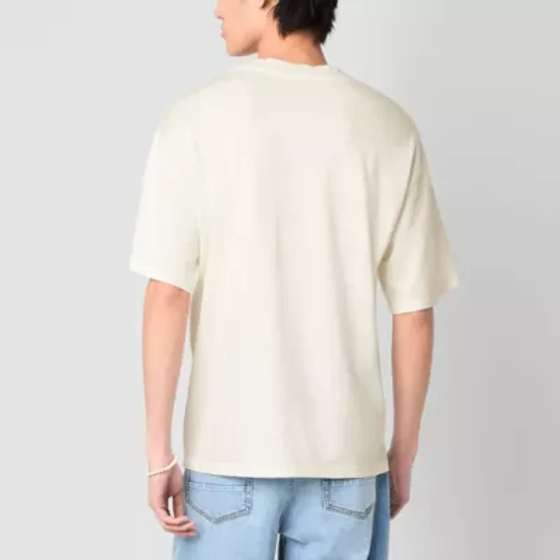 Arizona Mens Short Sleeve Boxy Fit Graphic T-Shirt