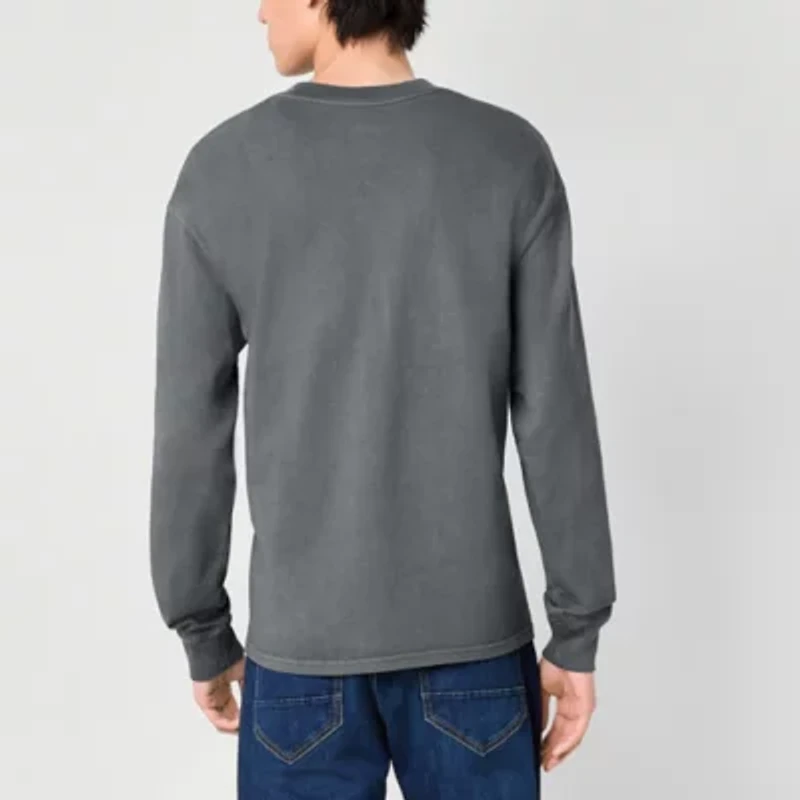 Arizona Mens Crew Neck Long Sleeve T-Shirt