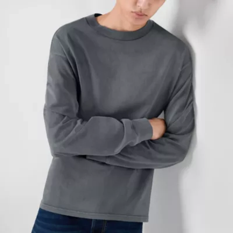 Arizona Mens Crew Neck Long Sleeve T-Shirt