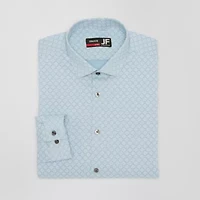 J. Ferrar Ultra Comfort Mens Slim Fit Stretch Fabric Wrinkle Free Long Sleeve Dress Shirt