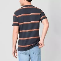 mutual weave Boxy Pique Mens Crew Neck Short Sleeve T-Shirt