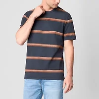 mutual weave Boxy Pique Mens Crew Neck Short Sleeve T-Shirt