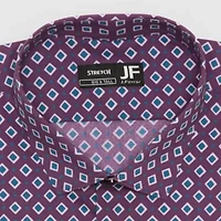 J. Ferrar Big & Tall Ultra Comfort Mens Classic Fit Long Sleeve Dress Shirt