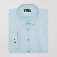 J. Ferrar Ultra Comfort Big & Tall Mens Regular Fit Long Sleeve Dress Shirt