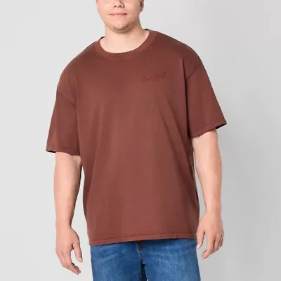 Arizona Mens Big and Tall Boxy Fit Graphic T-Shirt