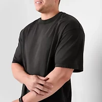 Arizona Mens Crew Neck Short Sleeve Big and Tall T-Shirt