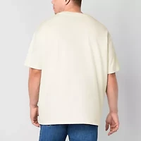 Arizona Mens Crew Neck Short Sleeve Big and Tall T-Shirt