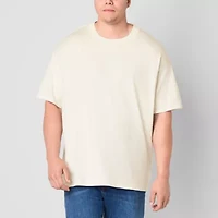 Arizona Mens Crew Neck Short Sleeve Big and Tall T-Shirt