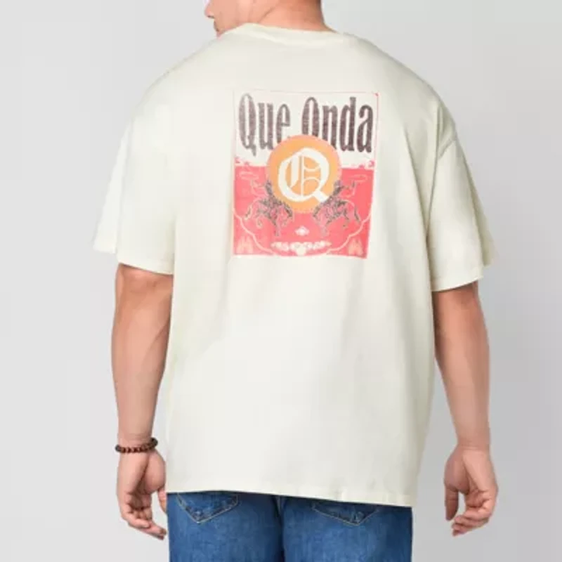 Arizona Mens Big and Tall Boxy Fit Graphic T-Shirt