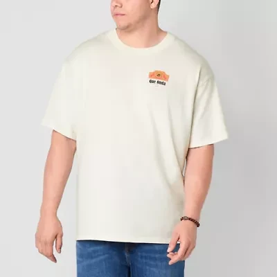 Arizona Mens Big and Tall Boxy Fit Graphic T-Shirt