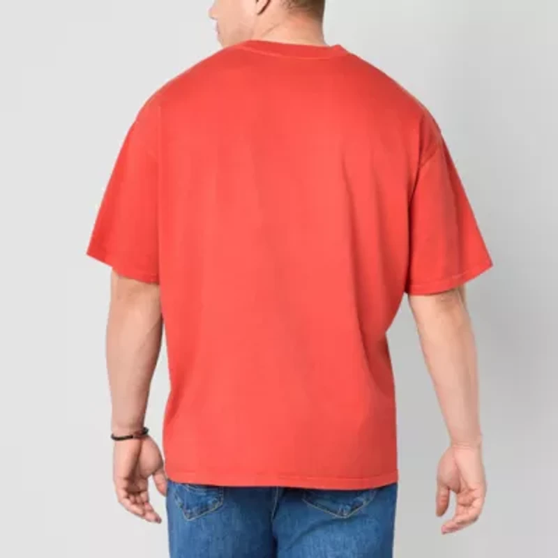 Arizona Mens Big and Tall Boxy Fit Graphic T-Shirt