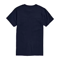 Mens Crew Neck Short Sleeve Classic Fit Big and Tall Graphic T-Shirt