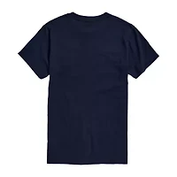 Mens Crew Neck Short Sleeve Classic Fit Big and Tall Graphic T-Shirt